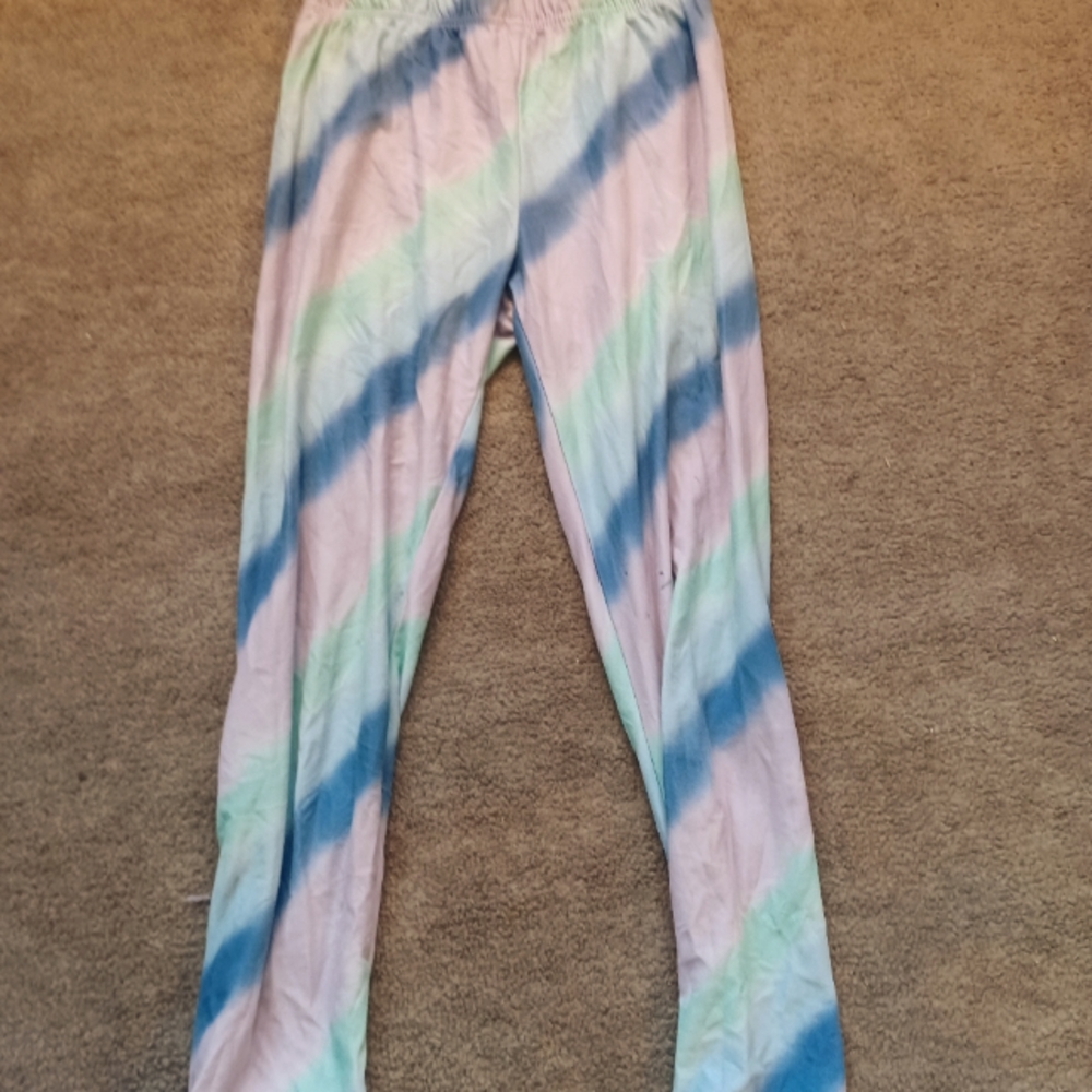 Multicolored pajama pants for kids